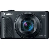 Câmera Canon SX740HS 20.3MP 40X FHD Wi-Fi - Black