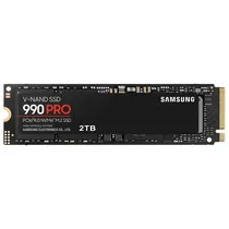 SSD Samsung 990 Pro, GEN4, 2TB, M.2 Nvme, Leitura Até 7450MB/s, Gravação 6900MB/s, MZ-V9P2T0BW 7450MB-s