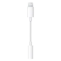 Cabo Adaptador Apple Lightning A Áudio 3.5MM MMX62AM/A - Branco