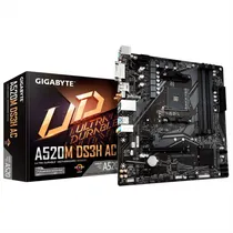 Placa Mãe Gigabyte A520M DS3H Ac Socket AM4 / DDR4
