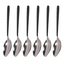 Jogo de Colheres 6 Peças Aço Inox