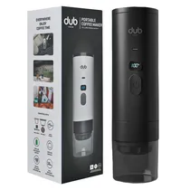 Cafeteira Portátil Dub Coffee Maker DBCM Multicaps 3 Em 1 USB-C - Preto