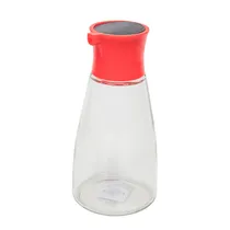 2X1 Porta Azeite de Vidro 200ML Vermelho
