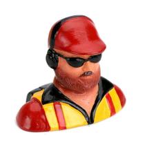 Piloto 1/6 Beard Hat Headph Glas HAN9117