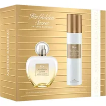 Kit Perfume Antonio Banderas Her Golden Secret Edt 80ML + Desodorante 150ML - Feminino