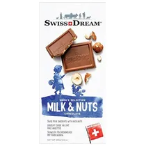 Swiss+Dream Chocolate Milk & Nuts 100G