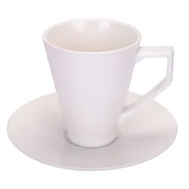 Xicara para Café 180ML de Porcelana com Prato