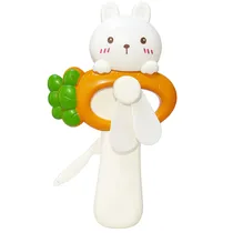 Ventilador Portatil Coelho MZ-123 - White/Orange