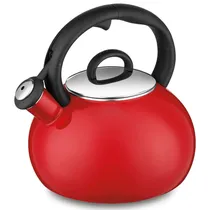 Chaleira Cuisinart CTK-EOS17R Esmaltada Indução 2L - Aura Vermelha
