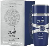 Perfume Lattafa Asad Zanzibar Limited Edition Edp 100ML - Masculino
