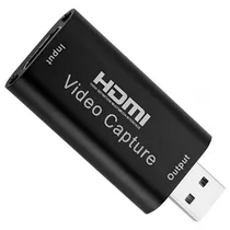 Placa de Captura de Video 3D 4K Full HD Preto USB 3.0