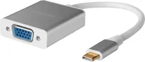 Cabo Adaptador USB-C 3.1 para Vgai 4K - Silver