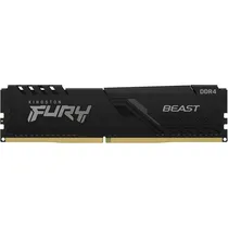 Memória Ram DDR4 Kingston 3600 MHZ 16 GB Fury Beast KF436C18BB/16 - Preto
