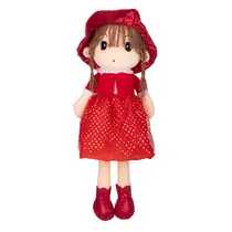 Muñeca de Paño Rojo/ Ros/ Verde/ Ama/ Cel