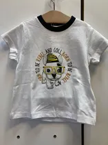 Chicco Fashion Camiseta M/C Tela 3M+ s/C