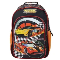 Chenson Mochila CP57432 Auto Carrera Negro