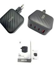 Cargador Vezr (Tipo-C/Tipo-C/Tipo-C/USB) VF04 100W