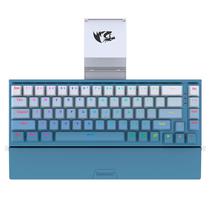 Teclado Redragon K641B BW RGB Shaco 60% Hotswap com Suporte para Celular - Azul