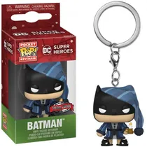 Funko Pop Keychain DC Holiday Batman 57957