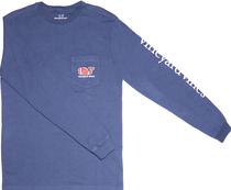 Outlet Camiseta Manga Longa Vineyard Vines 1V010311 Masculina - Navy