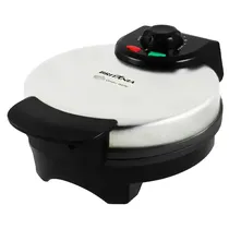 Máquina para Waffles Britânia Golden Waffle 850 Watts 127V ~ 60HZ - Prata/Preta