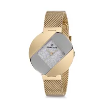 Relógio Analógico Feminino Daniel Klein Trendy DK12077-5 - Dourado