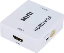 Mini Conversor HDMI A VGA HDMI2VGA (Caixa Feia)