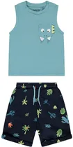 Conjunto para Bebê Orchestra HLAMY4-BLM - Masculino (2 Pçs)