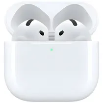Fone de Ouvido Sem Fio Apple Airpods 4 Anc MXP93LL com USB-C Charging Case - Branco (CX Feia/s Lacre)