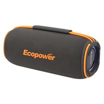 Speaker Ecopower EP-2361 - USB/Aux/SD - Bluetooth - 15W - Cinza e Laranja