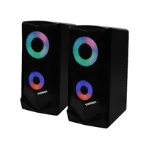 Satellite Speaker AS-689U USB LED RGB Negro