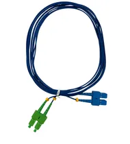 F. Patch Cord SC-Upc SC-Apc Single Mode Duplex 2.0MM 3M Azul