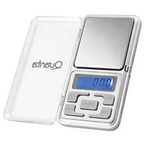 Balança de Bolso Quanta QTBB500G Até 500 Gramas/Pilha - Prata