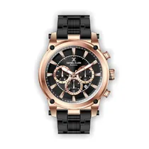 Relógio Analógico Masculino Daniel Klein Exclusive DK.1.12297-5 - Preto e Dourado