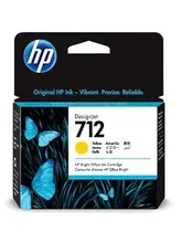 Tinta HP 3ED69A 712 Yellow 29ML T250  Tinta HP 3E...