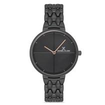 Relogio Analogico Feminino Daniel Klein DK.1.12666-5 Premium Ladies / Pulseira de Aco Inoxidavel - Preto