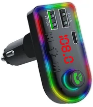 Transmisor FM/MP3 Sate AMP43 BT RGB USB-C