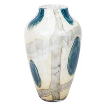 Vaso Floral Boca Fina - Vidro Soprado