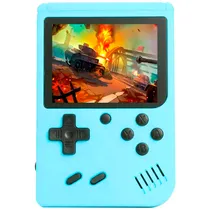 Console Portátil Game Boy Game Box Plus 500 Jogos - Azul