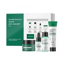 Kit de Skin Care Mooyam Tea Tree Salicylic Acid Antiacne 30 Days 4PCS