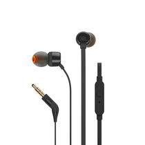 Fone de Ouvido JBL Tune T110 com Jack 3.5MM/Microfone - Black