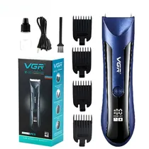 VGR Cortador de Pelo Voyager V-951 USB Recargable Blue