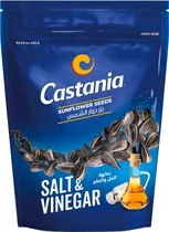 Petisco Castania Sunflower Seeds Salt & Vinegar - 150G