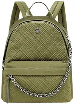 Mochila Feminina Fiore F8208 Neoprene - Army Green