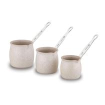 Set de Cafetera Turca Beige 3PZS