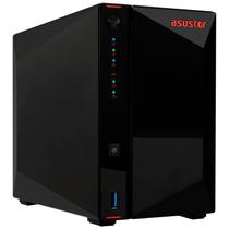 Servidor Nas Storage Asustor AS5402T Intel Celeron de 2.0GHZ / 4GB de Ram / 2 Baias / USB 3.2 / Lan - Preto