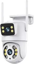 Câmera Wifi Smart Outdoor s-Q31 Icsee - Branco