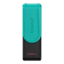 Pen Drive 128GB Kingston DTXS128 Exodia 3.2 Preto/Verde