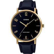 Relógio Casio MTP-VT01GL-1B2UDF Analógico Masculino - Preto