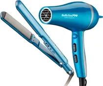 Secador de Cabelo + Chapinha Babyliss Pro Nano Titanium BNTPP72UZ - 220V